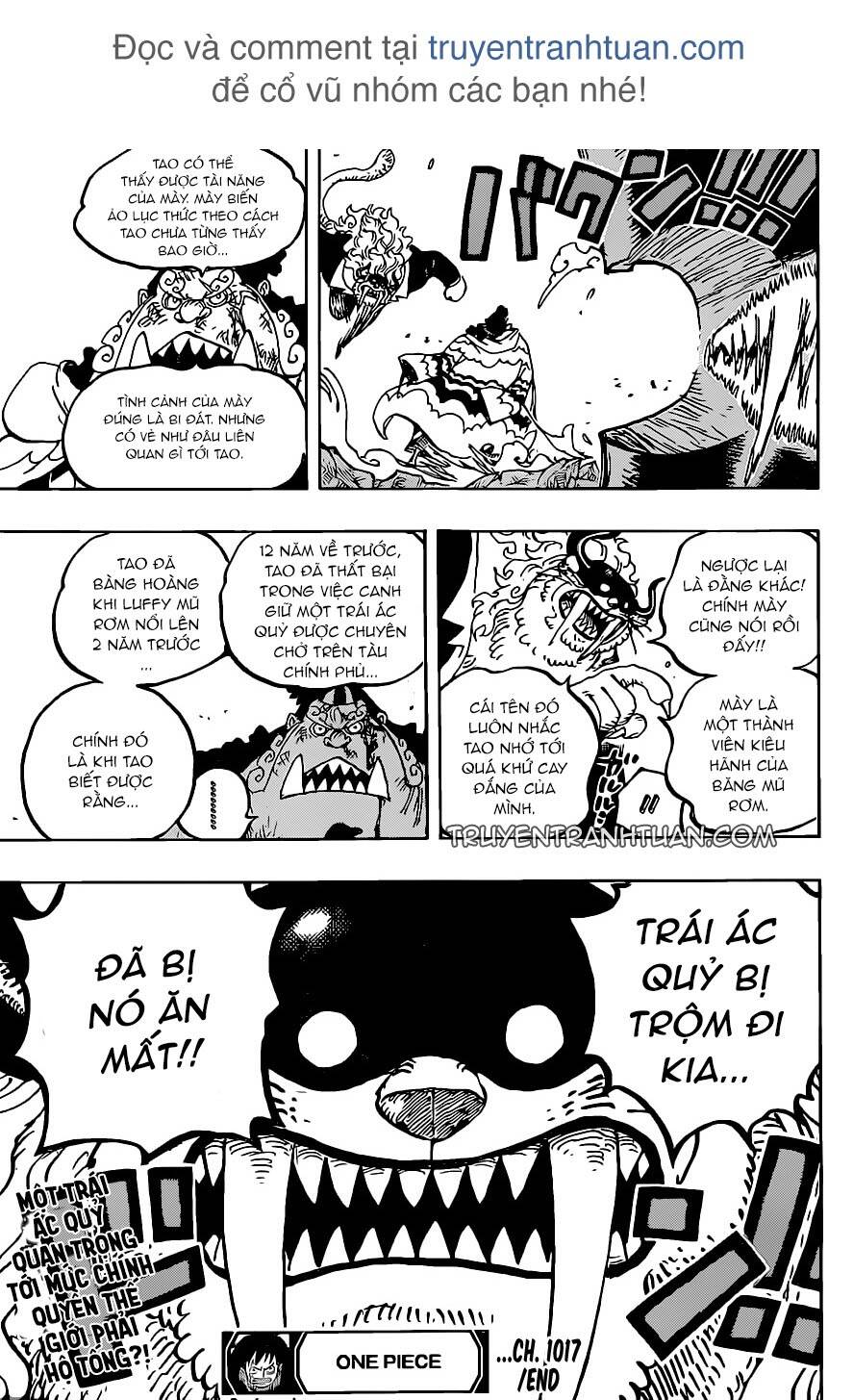 One Piece Chapter 1017 - Trang 2