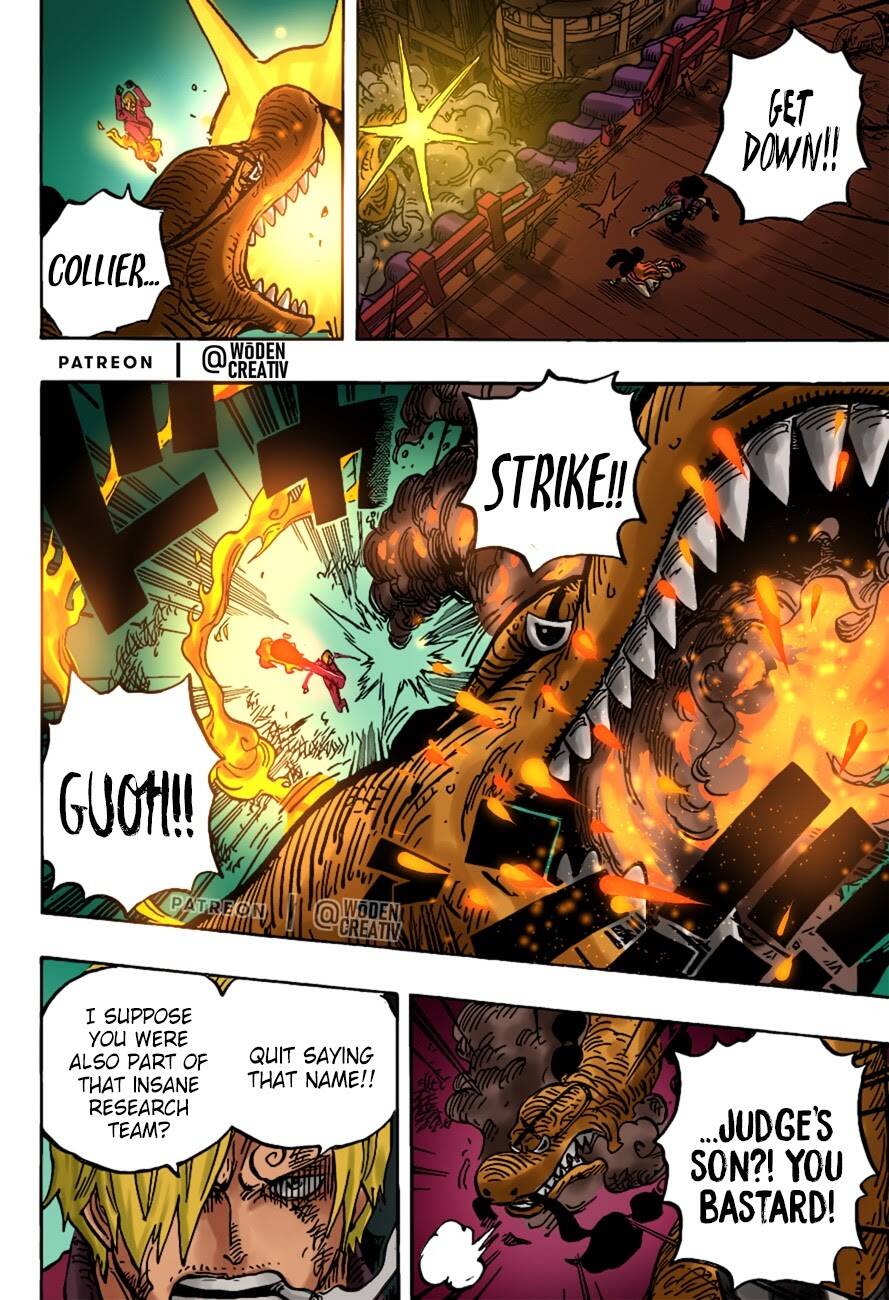 One Piece Chapter 1017 - Trang 2