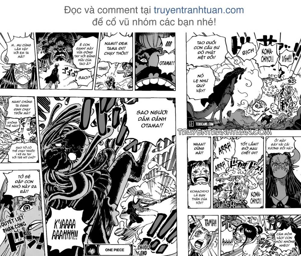 One Piece Chapter 1012 - Trang 2