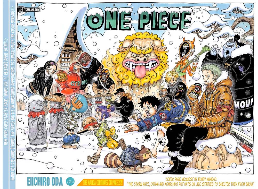 One Piece Chapter 1009 - Trang 2