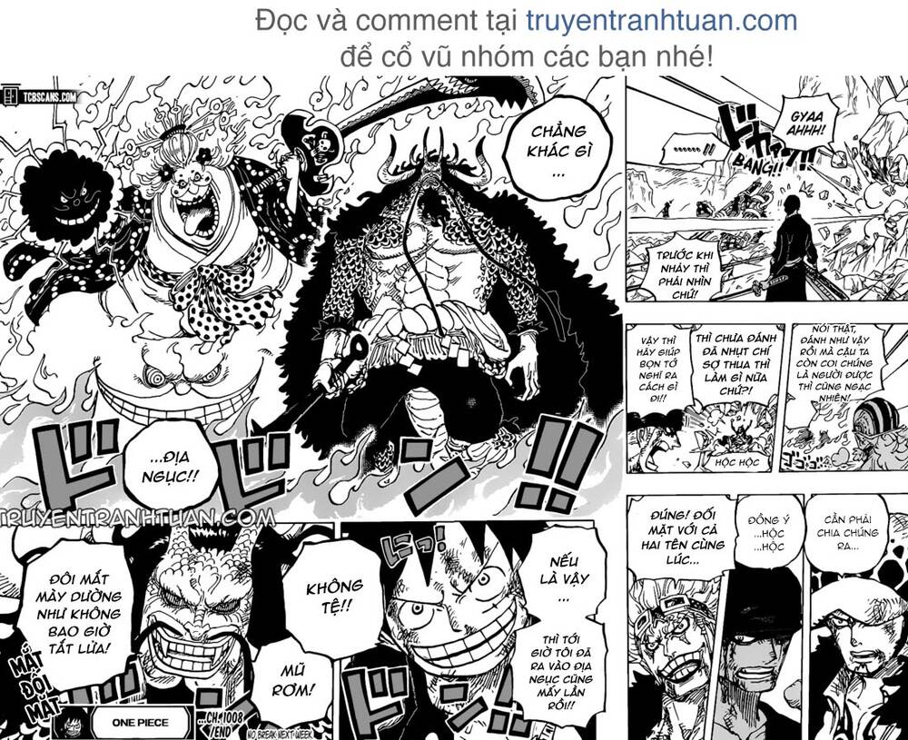 One Piece Chapter 1008 - Trang 2