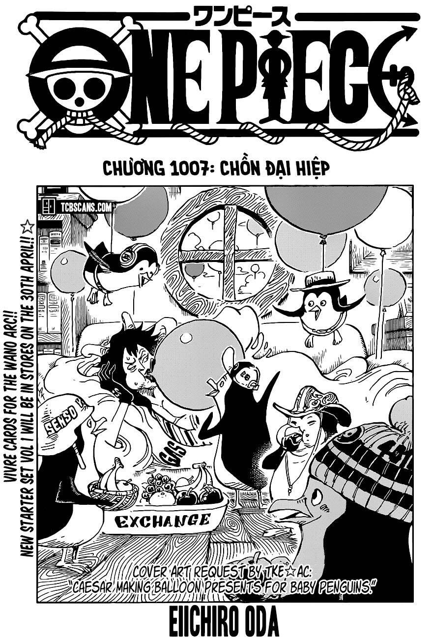 One Piece Chapter 1007 - Trang 2