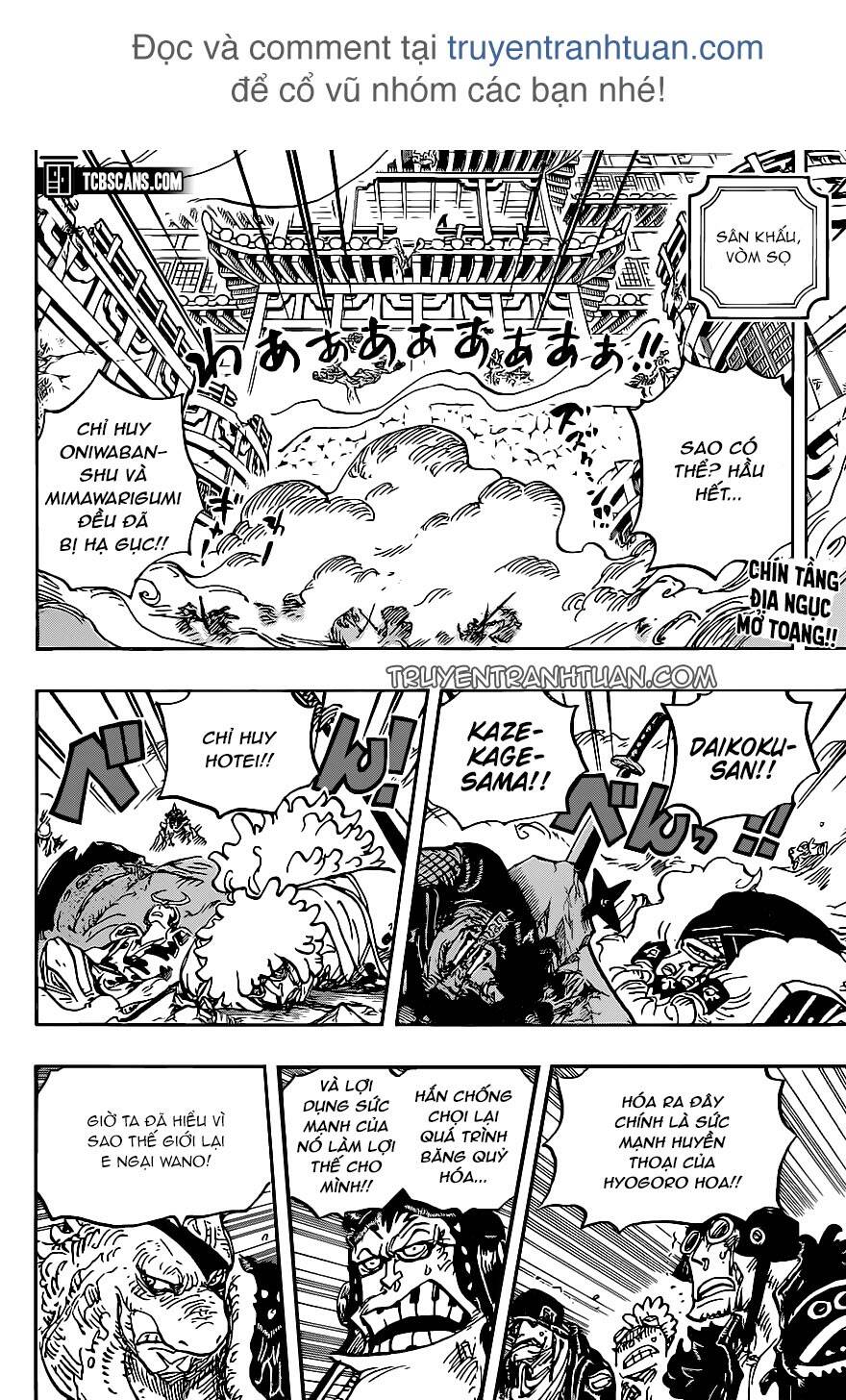 One Piece Chapter 1007 - Trang 2