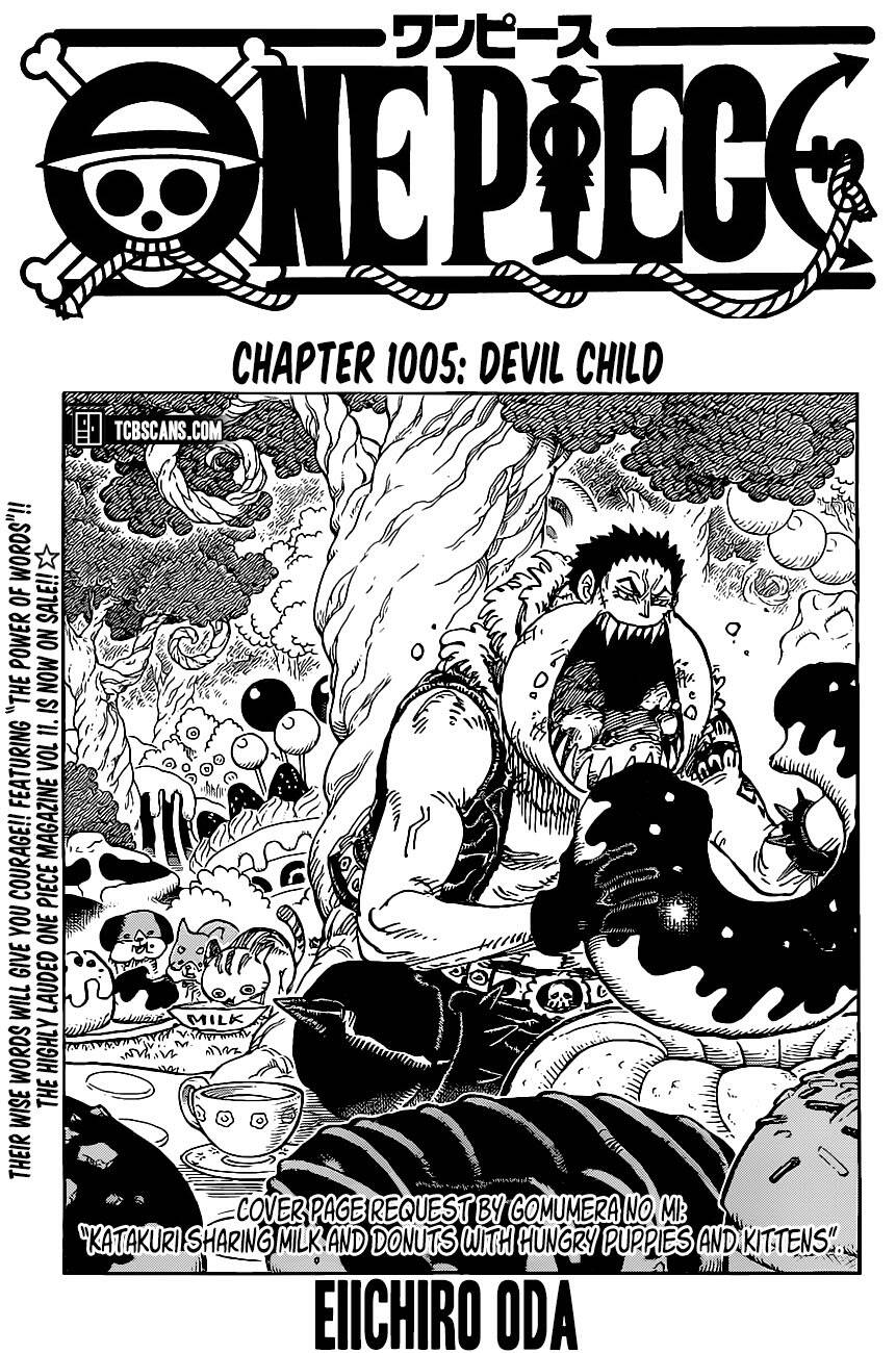 One Piece Chapter 1005 - Trang 2