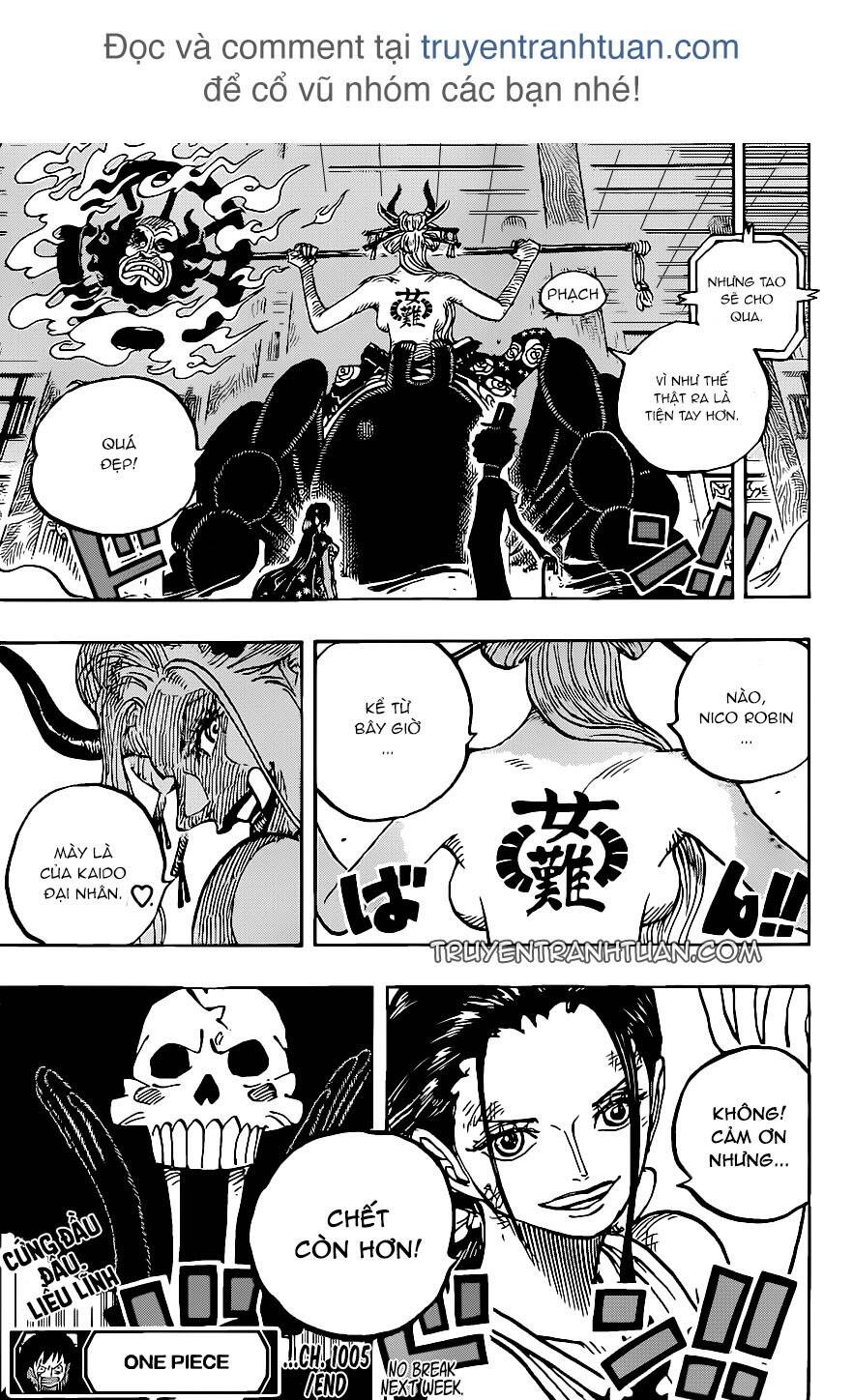 One Piece Chapter 1005 - Trang 2