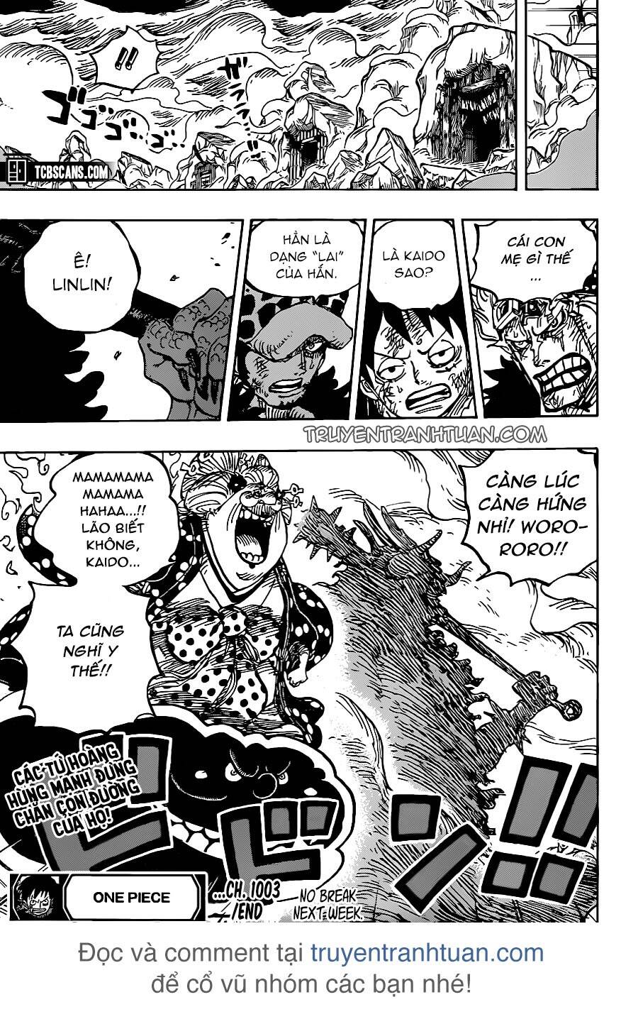 One Piece Chapter 1003 - Trang 2