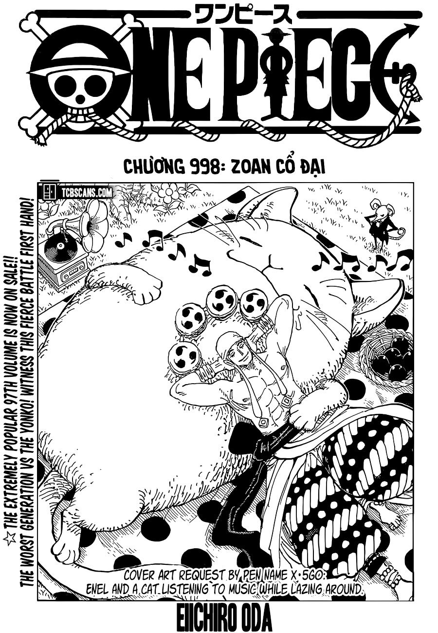 One Piece Chapter 998 - Trang 2