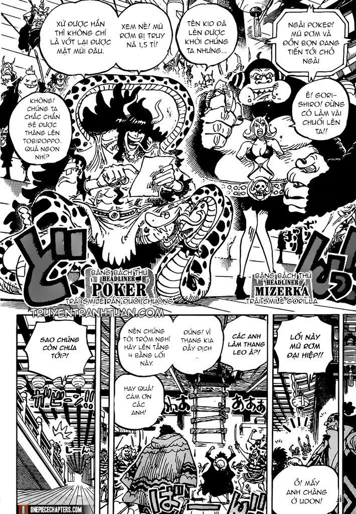 One Piece Chapter 997 - Trang 2