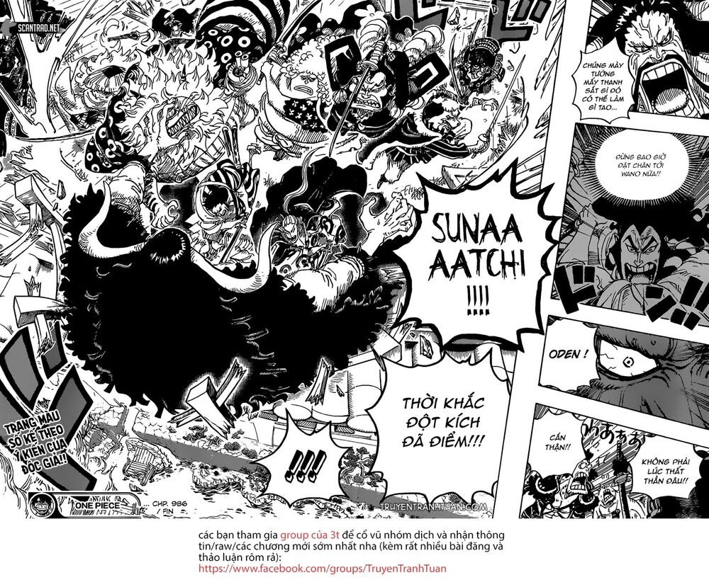 One Piece Chapter 986 - Trang 2