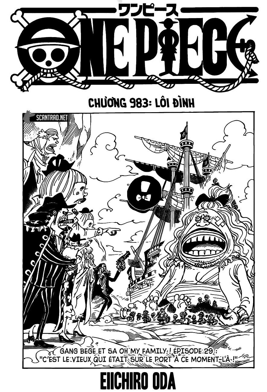 One Piece Chapter 983 - Trang 2