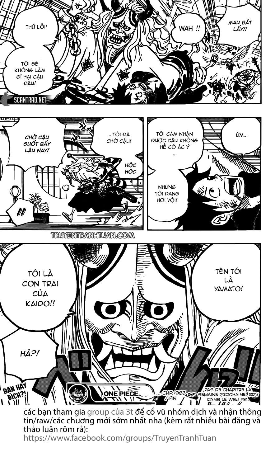 One Piece Chapter 983 - Trang 2