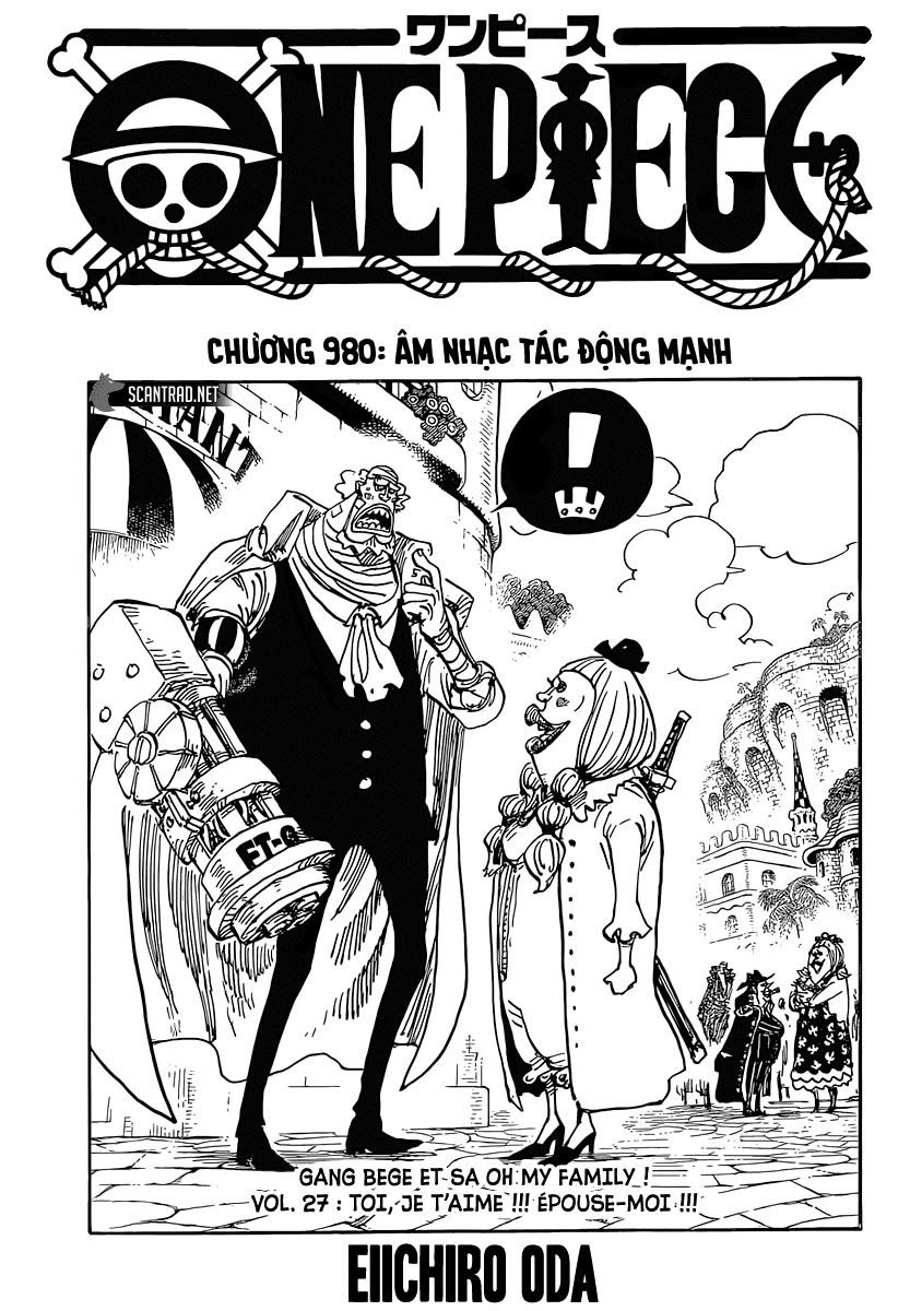 One Piece Chapter 980 - Trang 2