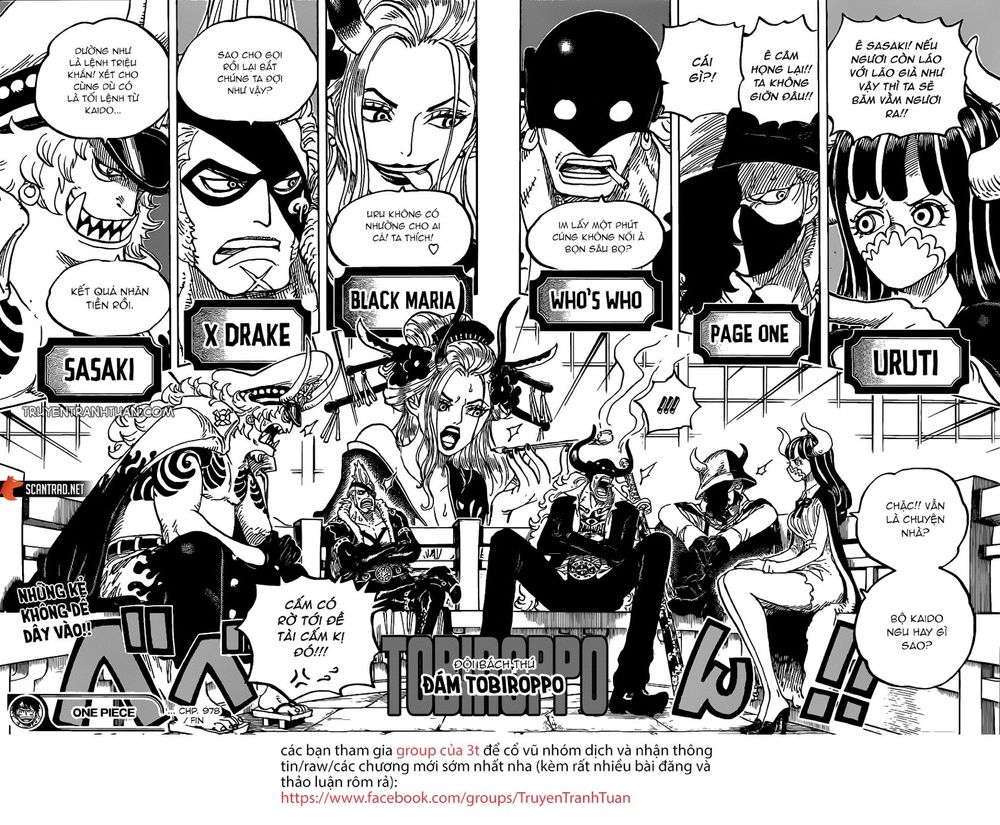 One Piece Chapter 978 - Trang 2