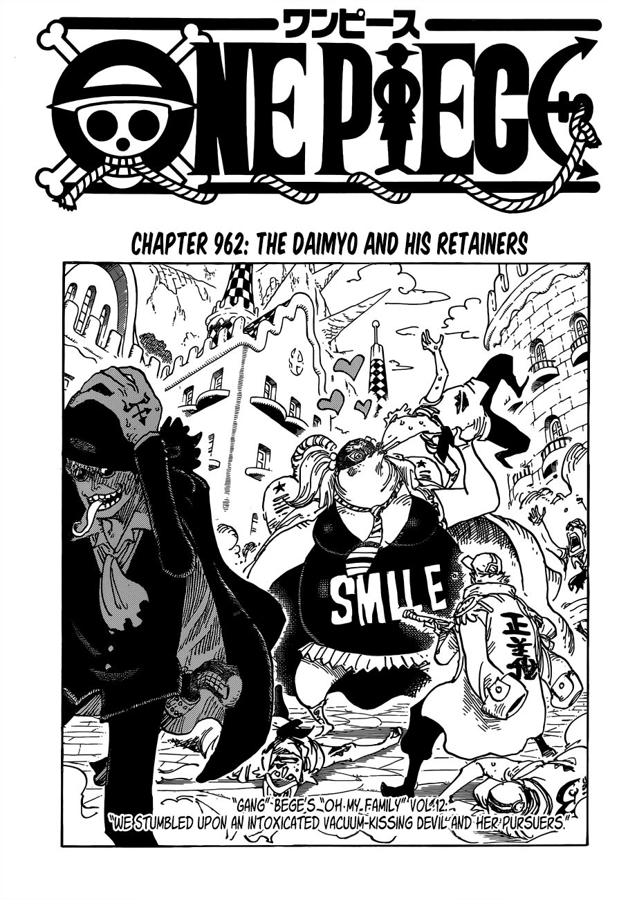 One Piece Chapter 962 - Trang 2