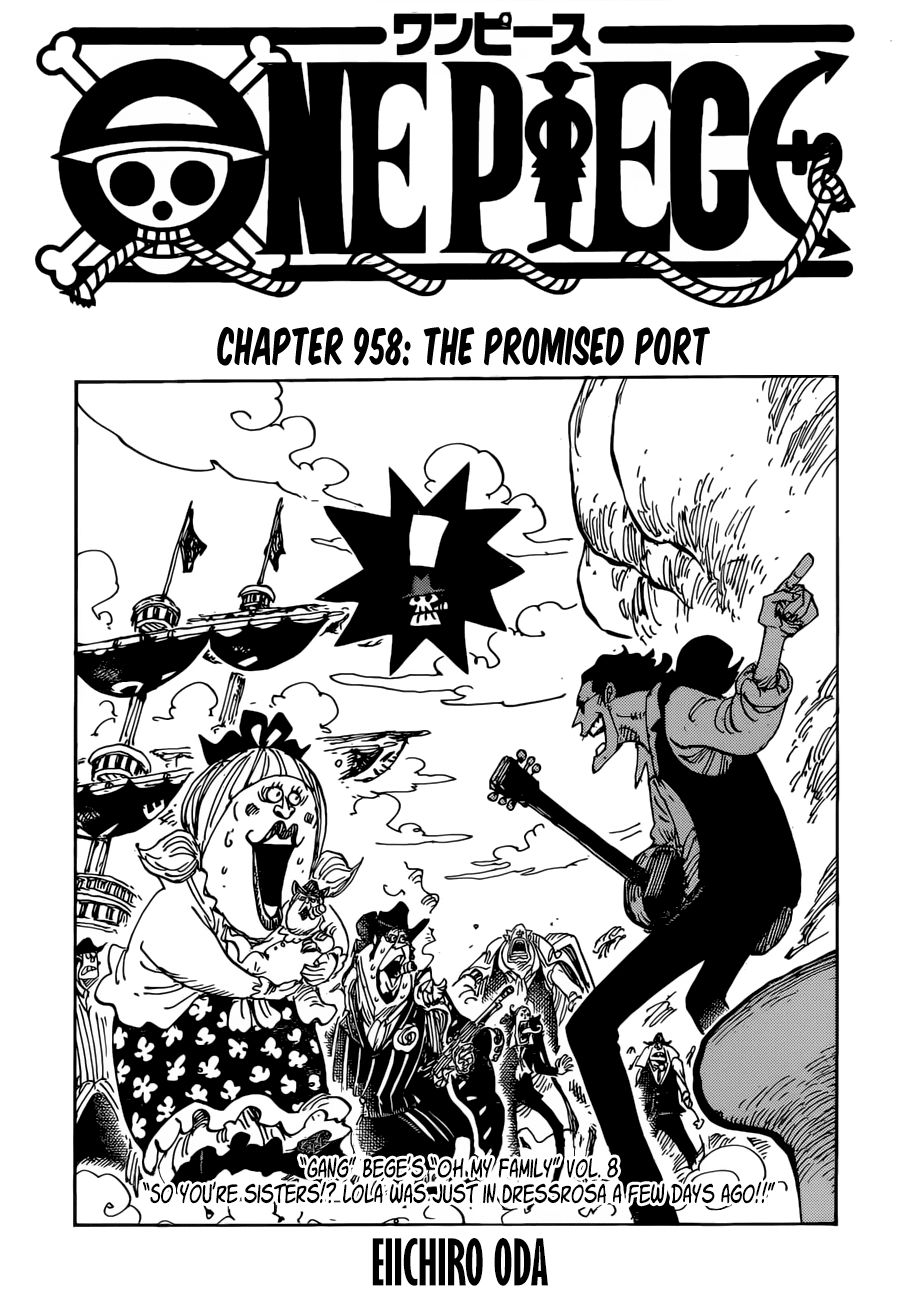 One Piece Chapter 958 - Trang 2