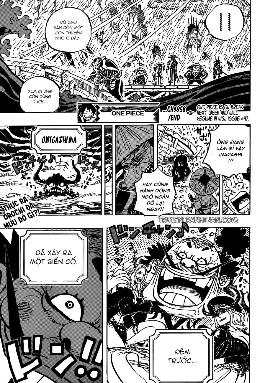 One Piece Chapter 958 - Trang 2