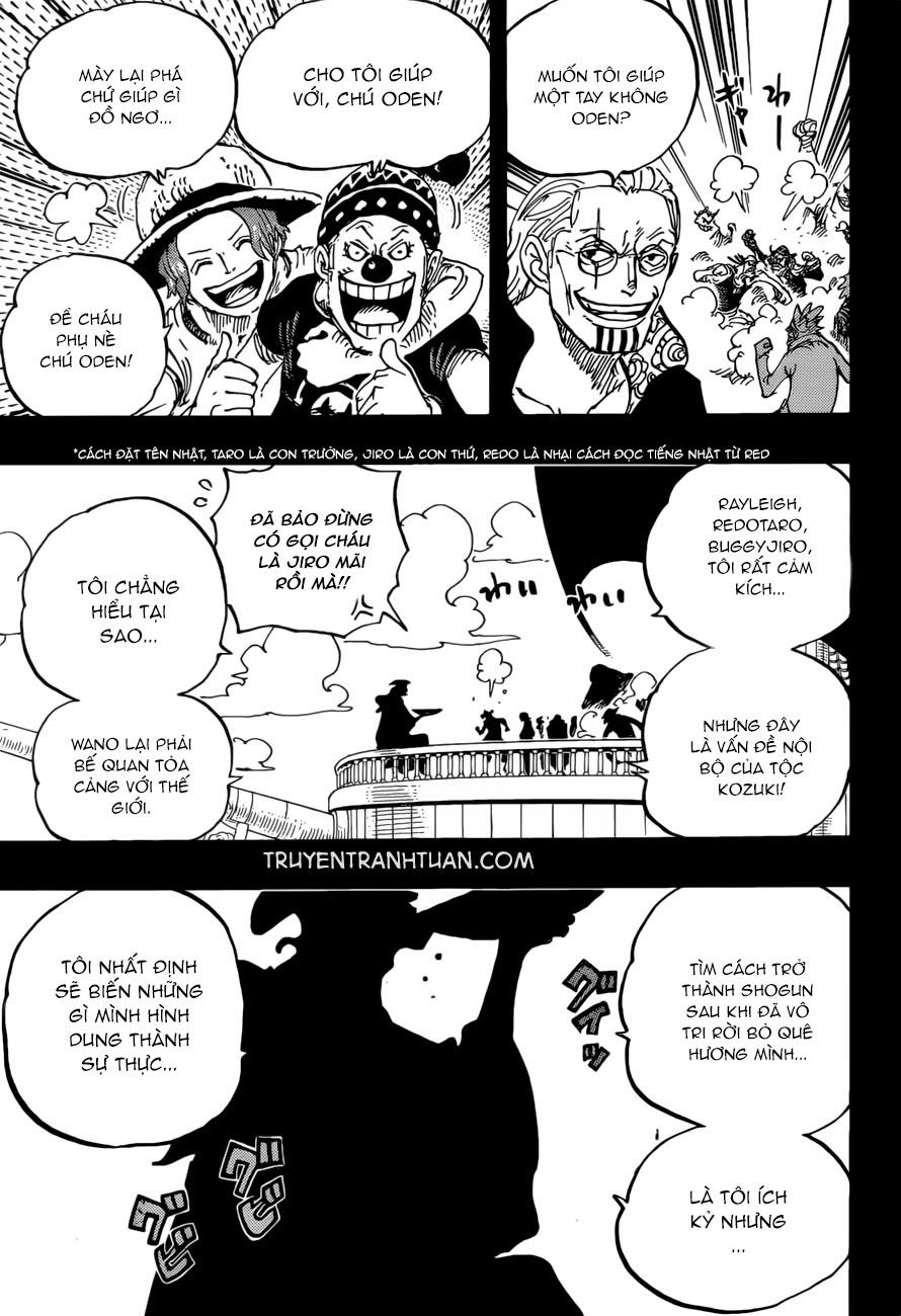 One Piece Chapter 958 - Trang 2