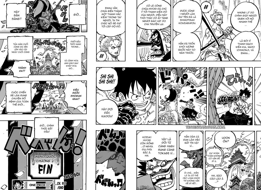 One Piece Chapter 955 - Trang 2