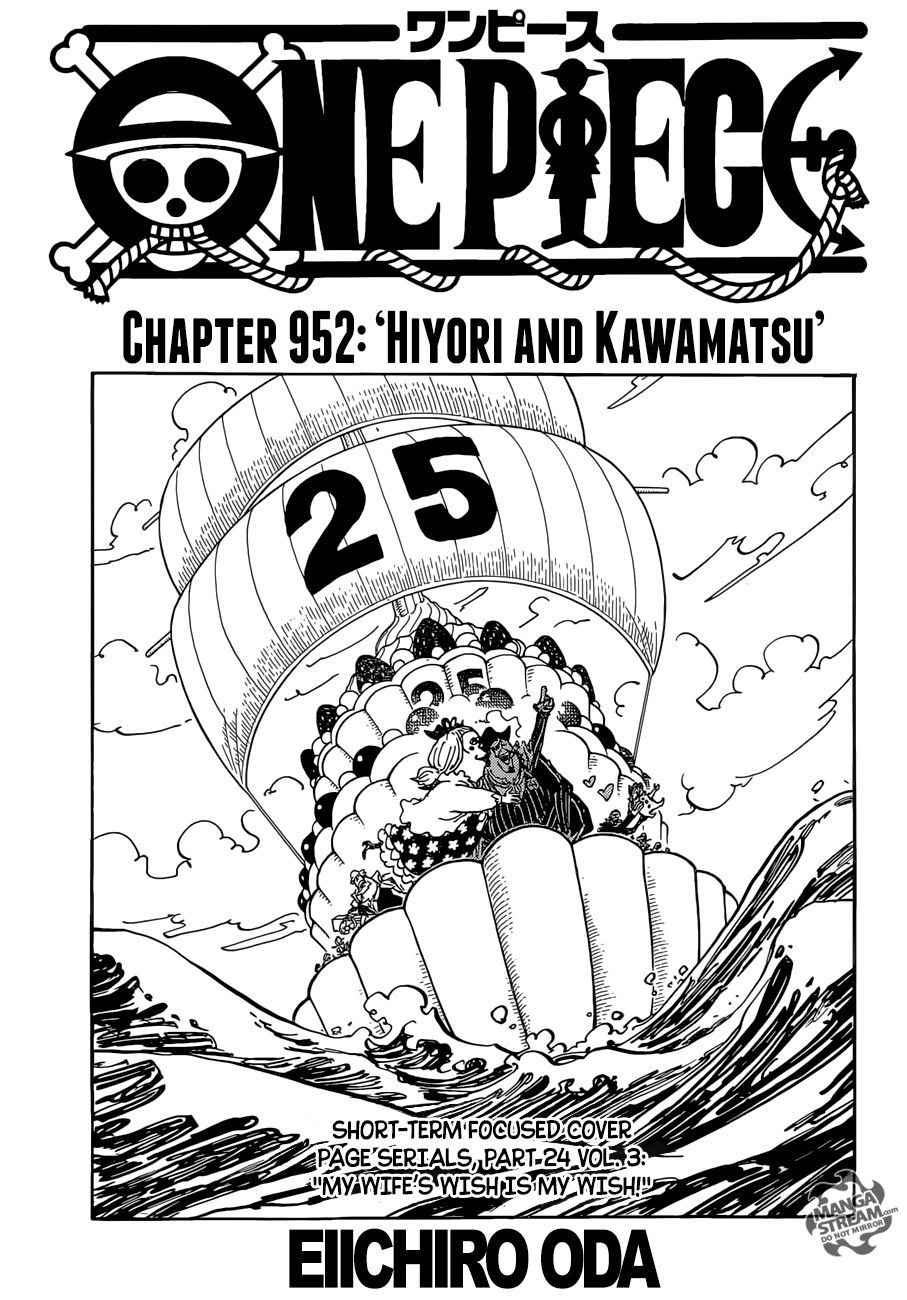 One Piece Chapter 952 - Trang 2