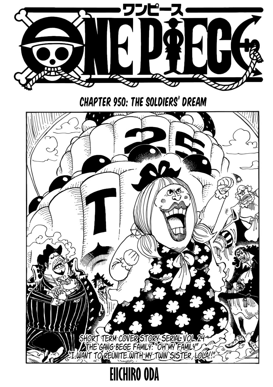 One Piece Chapter 950 - Trang 2