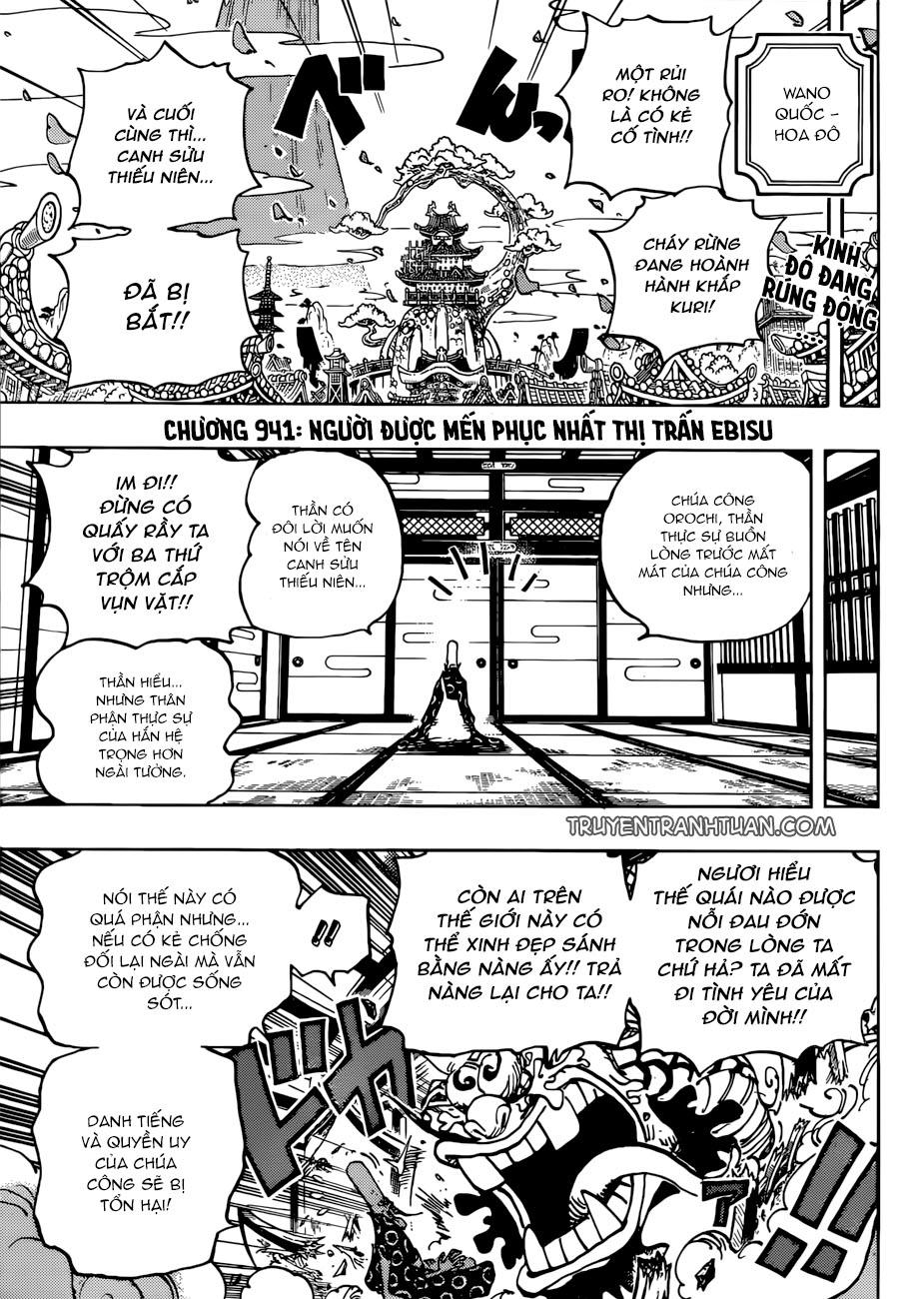 One Piece Chapter 941 - Trang 2