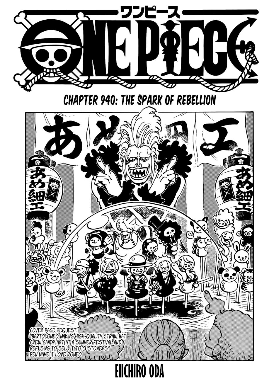 One Piece Chapter 940 - Trang 2