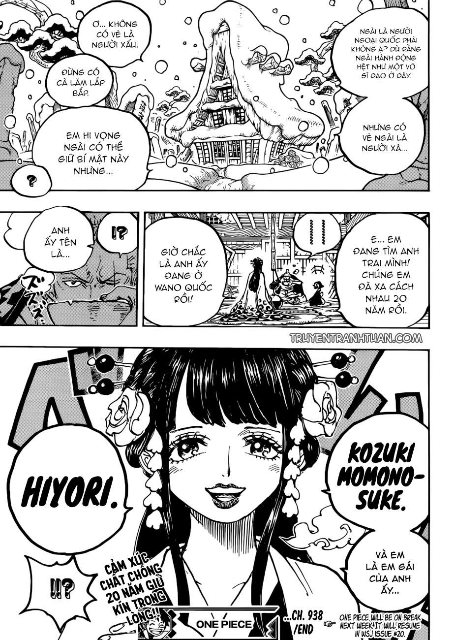 One Piece Chapter 938 - Trang 2