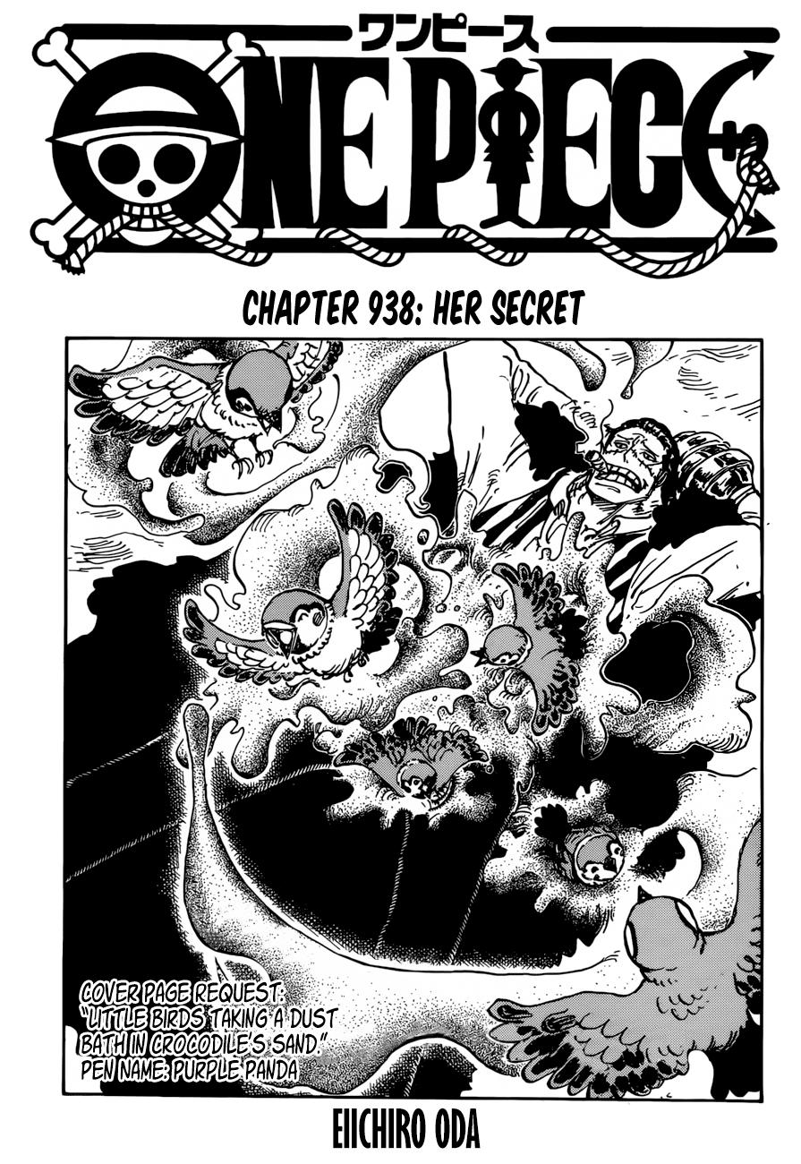 One Piece Chapter 938 - Trang 2