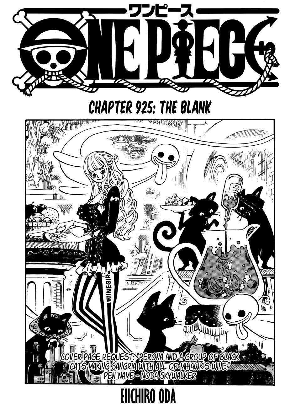 One Piece Chapter 925 - Trang 2