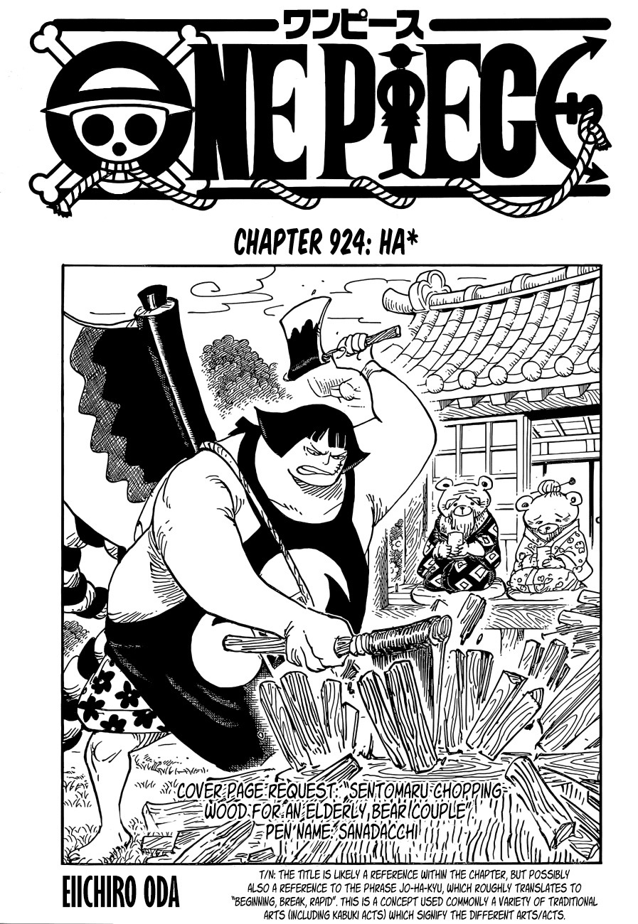 One Piece Chapter 924 - Trang 2