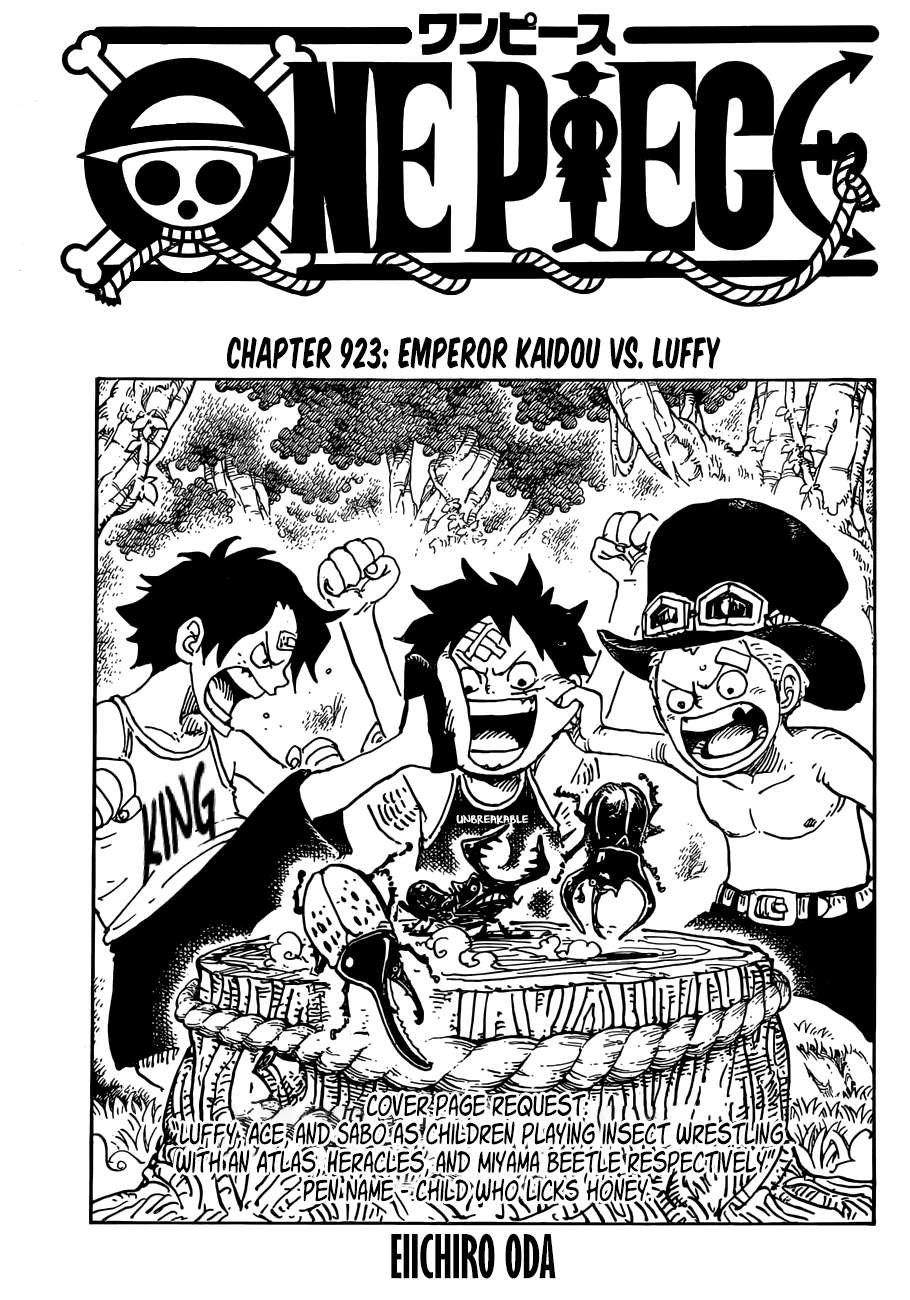 One Piece Chapter 923 - Trang 2