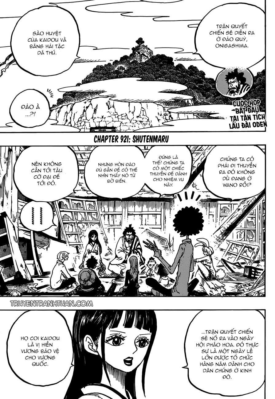 One Piece Chapter 921 - Trang 2