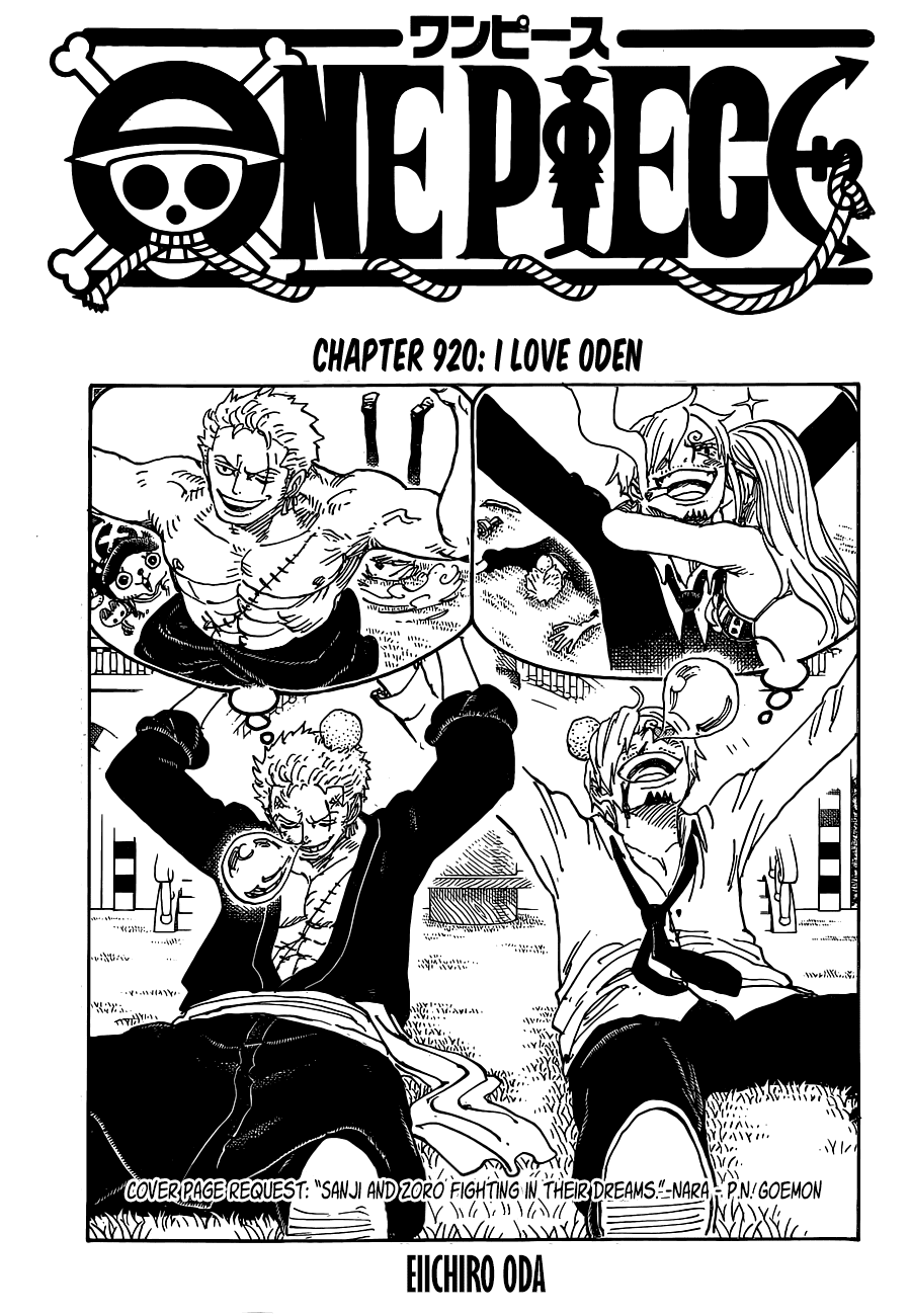 One Piece Chapter 920 - Trang 2