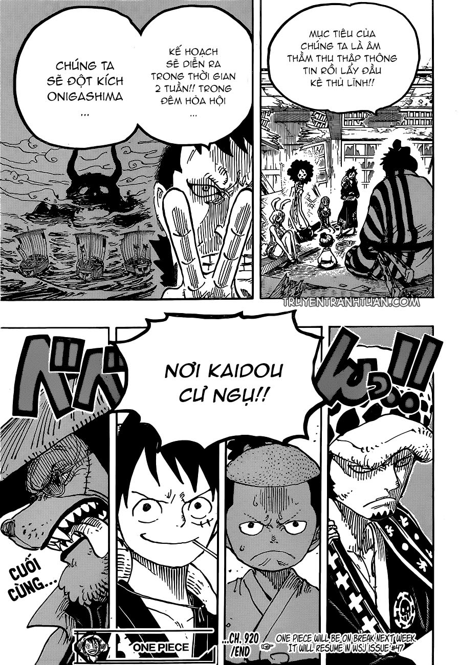 One Piece Chapter 920 - Trang 2