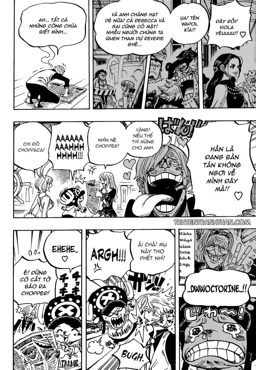 One Piece Chapter 910 - Trang 2