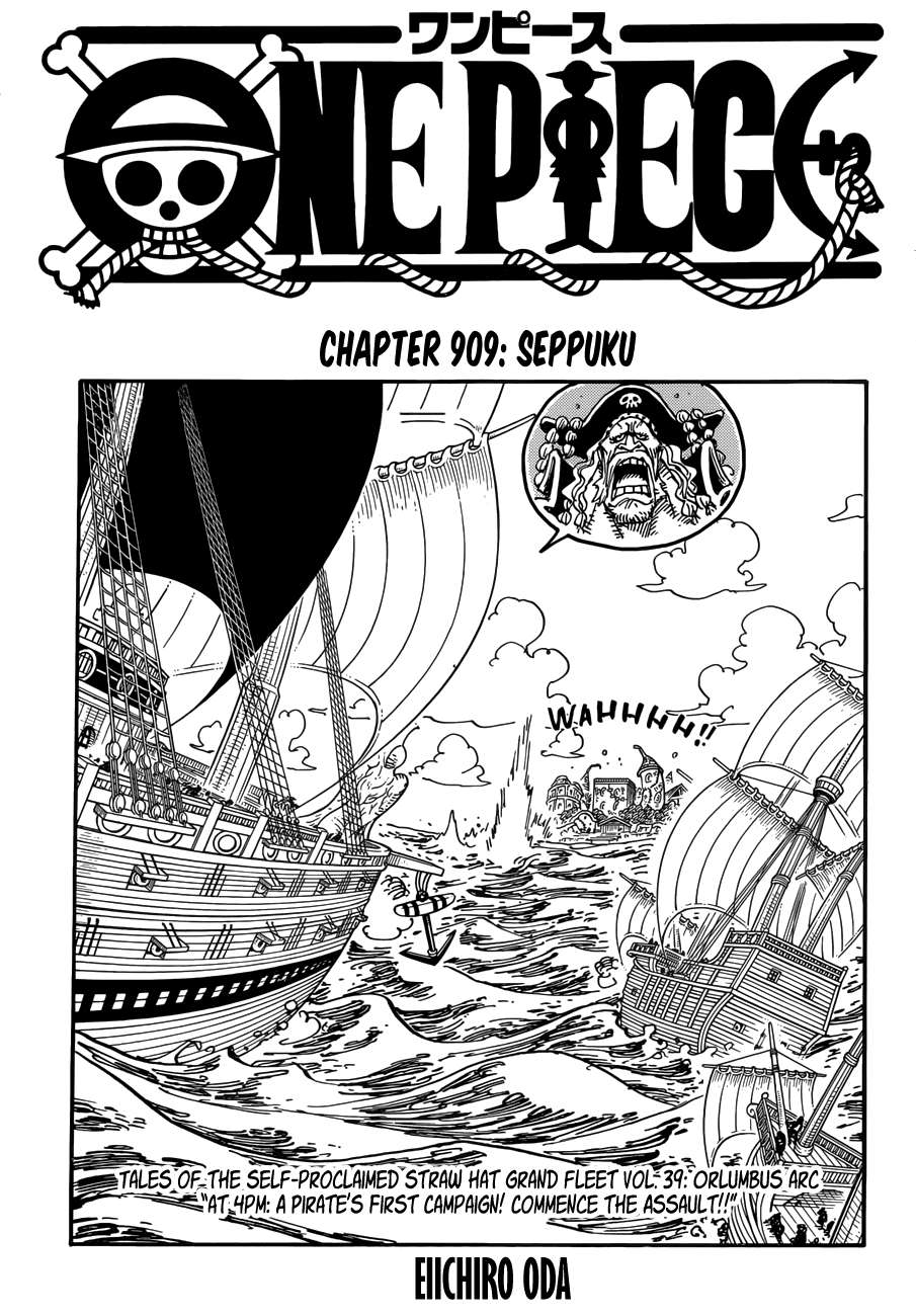 One Piece Chapter 909 - Trang 2