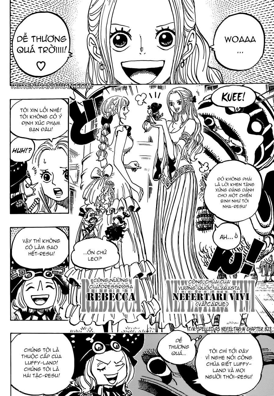 One Piece Chapter 906 - Trang 2