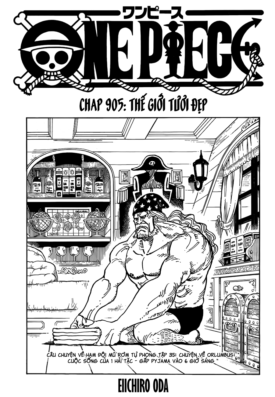 One Piece Chapter 905 - Trang 2