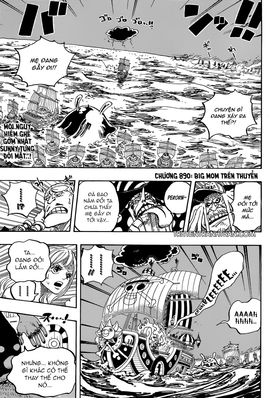 One Piece Chapter 890 - Trang 2