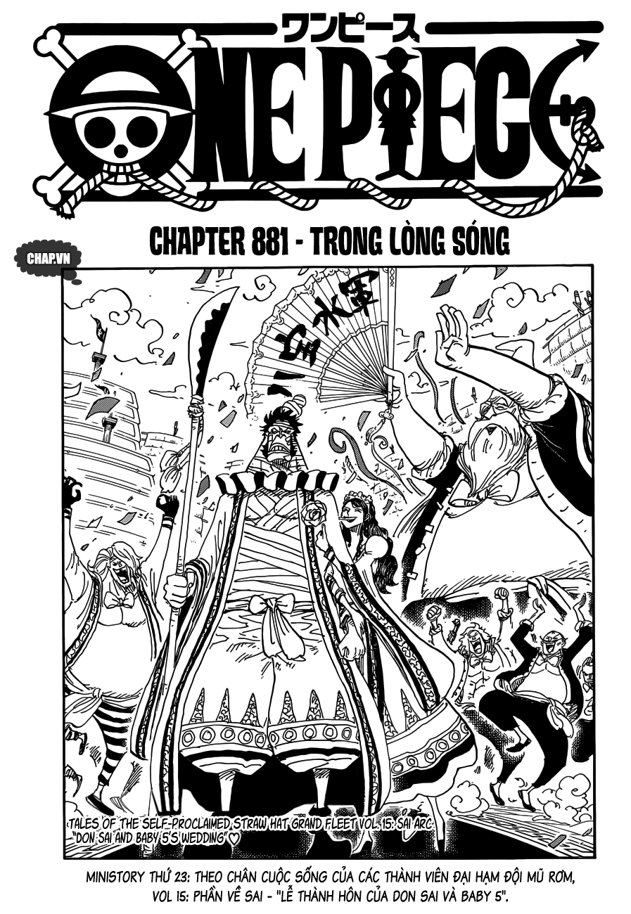 One Piece Chapter 881 - Trang 2