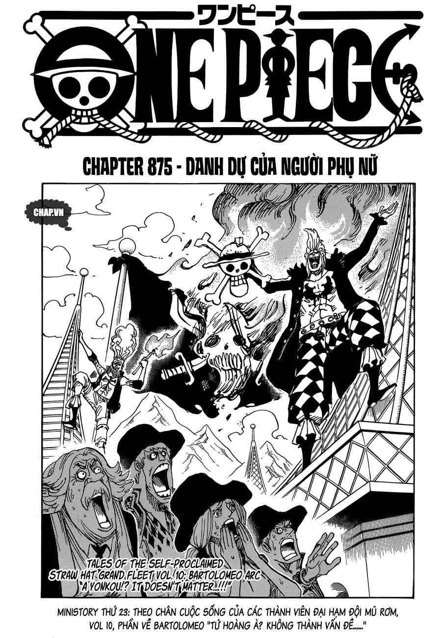 One Piece Chapter 875 - Trang 2