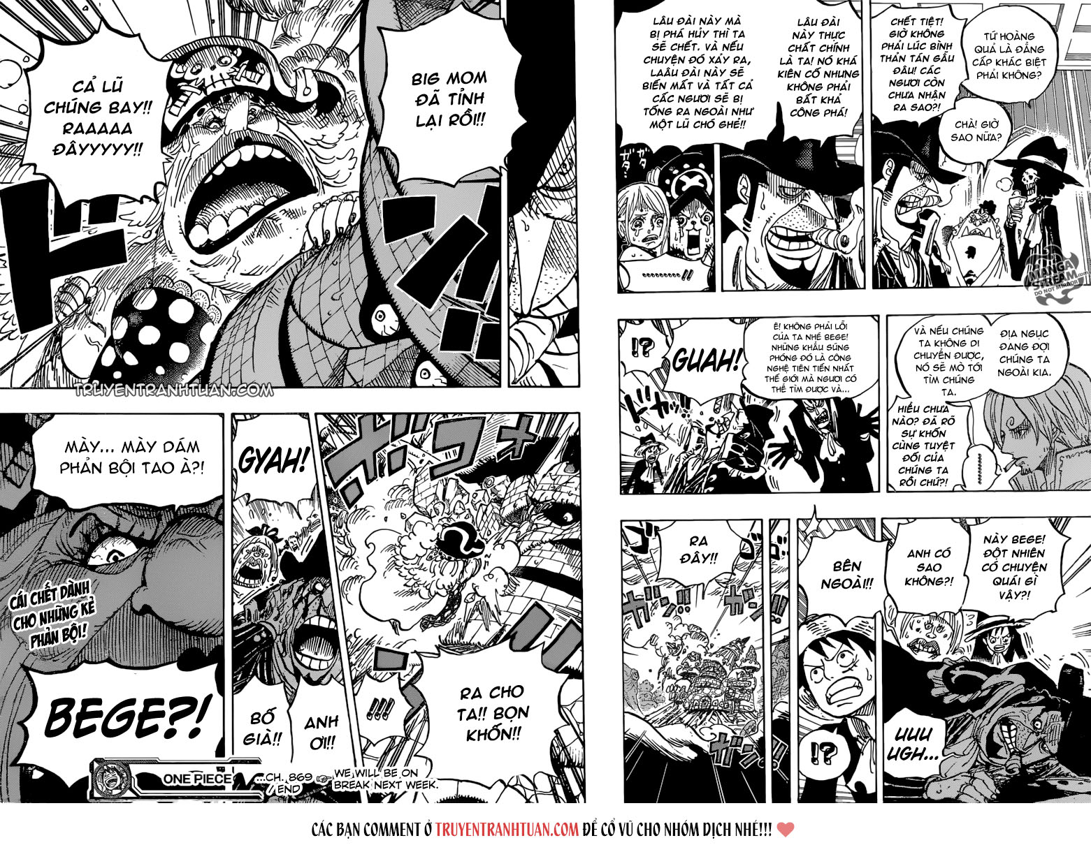 One Piece Chapter 869 - Trang 2