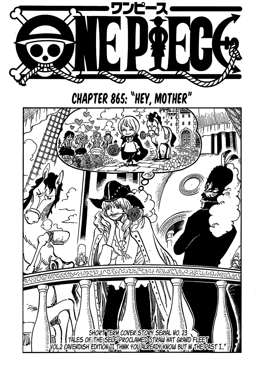 One Piece Chapter 865 - Trang 2