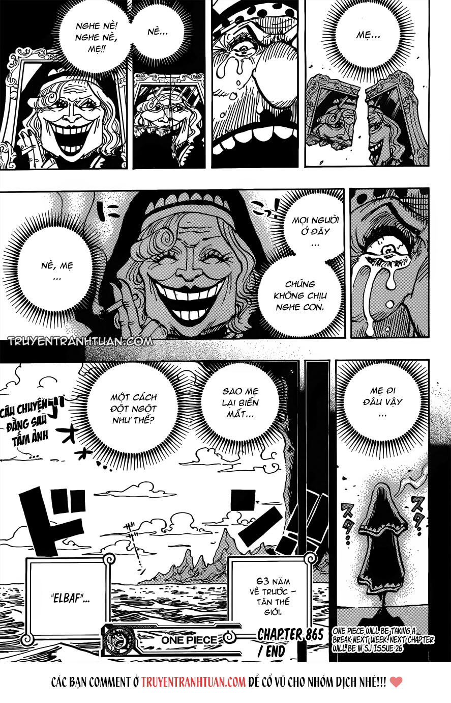 One Piece Chapter 865 - Trang 2