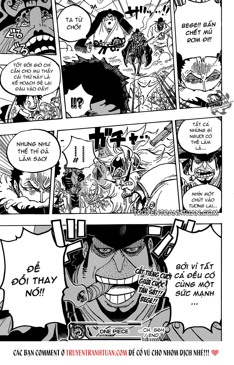 One Piece Chapter 864 - Trang 2