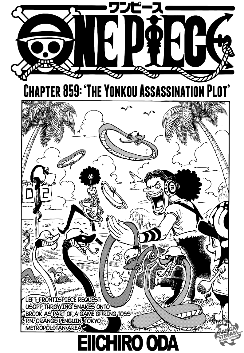 One Piece Chapter 859 - Trang 2