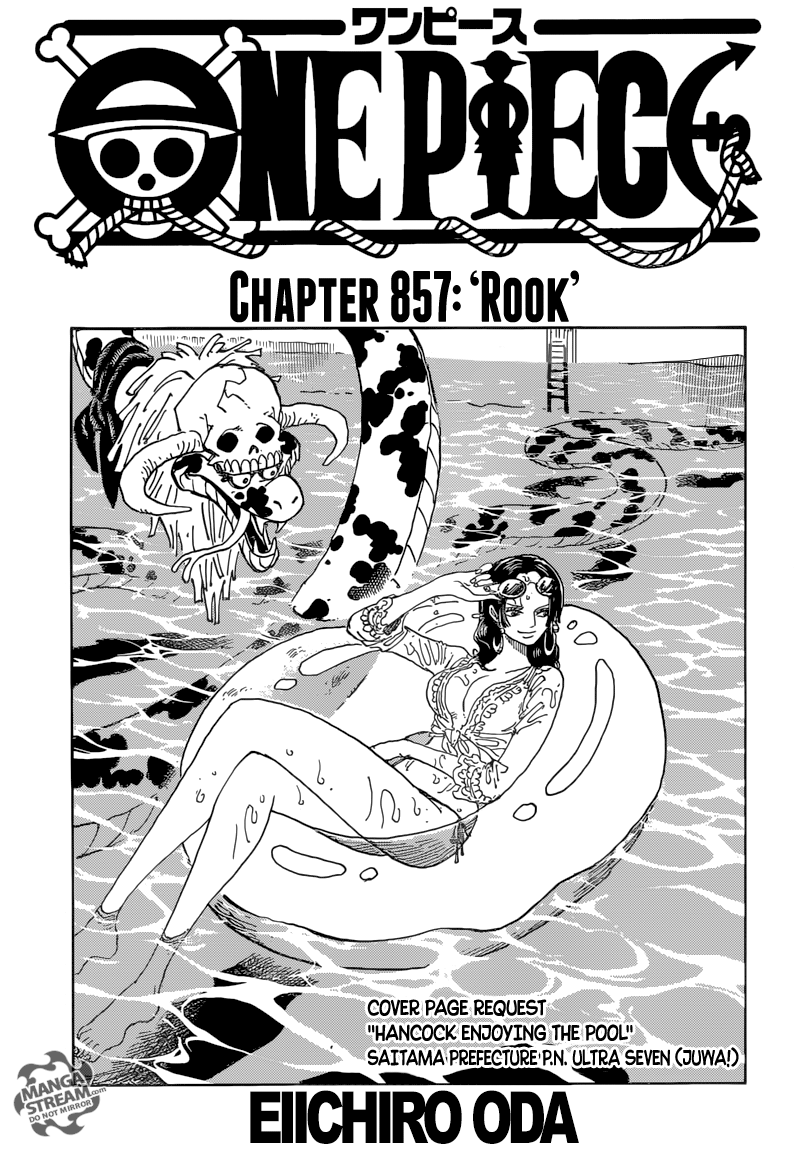 One Piece Chapter 857 - Trang 2