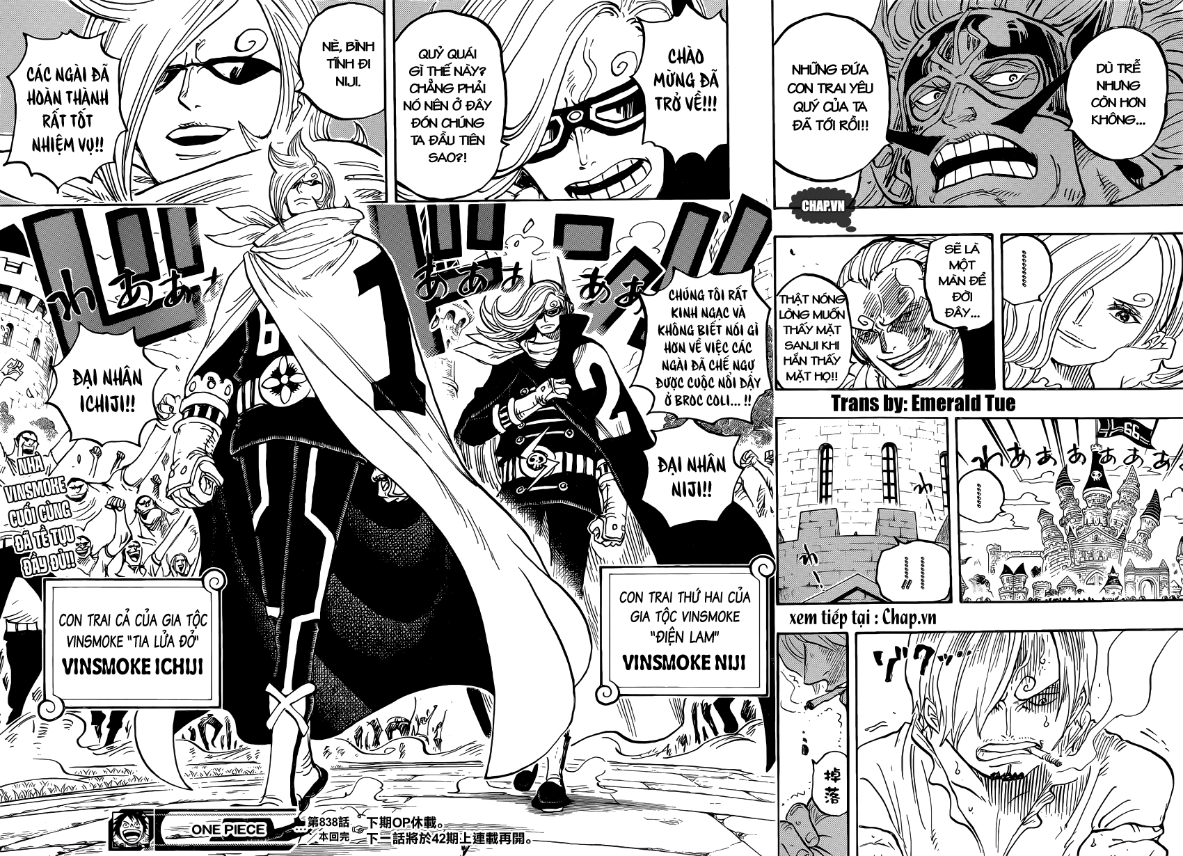 One Piece Chapter 838 - Trang 2