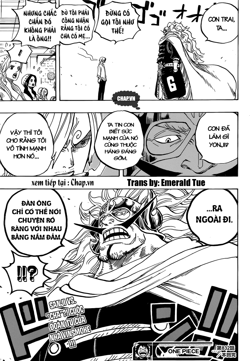 One Piece Chapter 832 - Trang 2