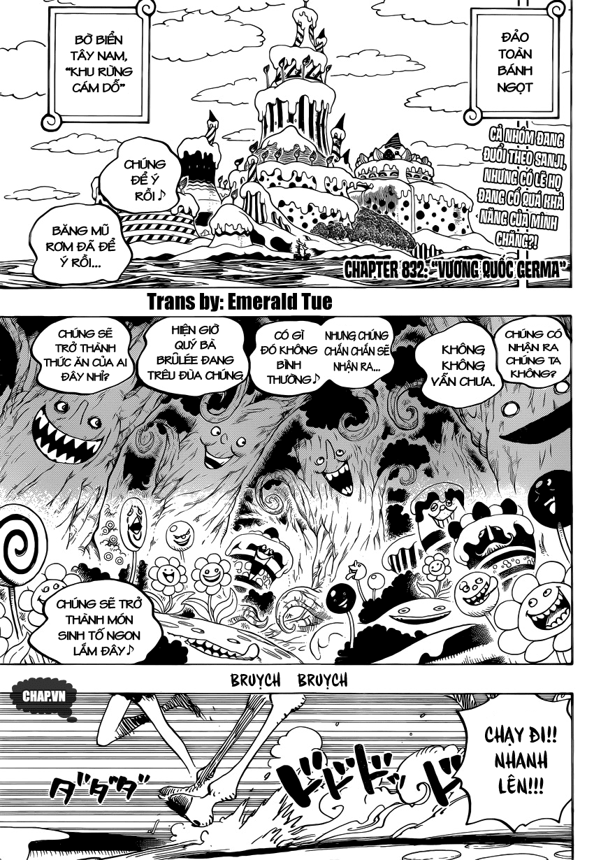 One Piece Chapter 832 - Trang 2